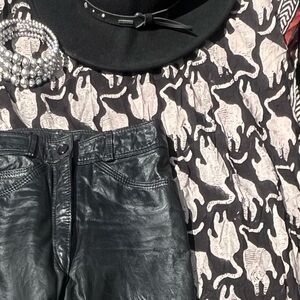 Vntg Jordache Leathers- Made 2 Moto Chase Ur Man From White Lotus to Bangkok